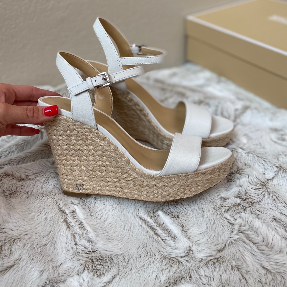 MICHAEL michael kors Jill wedge NIB